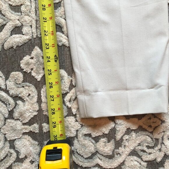 Ann Taylor, Women's dress pants/trousers, Size: 4, Color: khaki/sand/cream/tan - Picture 7 of 10